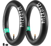 MOOVMOOV - Camera d'aria 12 Pollici (12 1/2 x 2 1/4) con Valvola Dritta (x2) | Per Biciclette per Bambini, senza Pedali, Pieghevoli, ecc. | per Pneumatico 12.5x2.25-12 1/2x2 1/4 (ETRTO 47/62-203)