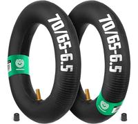 MOOVMOOV - Camera d'aria 70/65-6.5 (10 pollici) con Valvola di destra | Per Monopattino elettrico Hoverboard, Mini Scooter. Compatibile con pneumatici 70/65-6.5 ou 10x3.00-6.5 - 2 unità