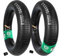 MOOVMOOV Camere d'Aria 255x80 (10x3) Valvola a Gomito 60/45 per Monopattino Elettrico - Compatibile con Pneumatici Gonfiabili da 10 Pollici