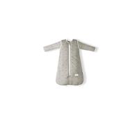 MOOVO by Nuvita 90150 | Sacco Nanna Invernale con Zip Centrale e Cerniera per i Piedi, in Cotone e imbottitura in materiale Riciclato, certificato OEKO TEX | 0-6 MESI | Beige Floral