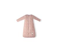 MOOVO by Nuvita 90150 | Sacco Nanna Invernale con Zip Centrale e Cerniera per i Piedi, in Cotone e imbottitura in materiale Riciclato, certificato OEKO TEX | 0-6 MESI | English Rose