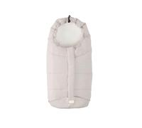 Moovo by Nuvita 9045 Ovetto City| Sacco Universale per Seggiolini Auto e carrozzine | per Bambini da 0 a 6 Mesi (80 cm) | Tessuto Vellutato e Comfort per il Tuo Bambino fino a -5°C | Beige