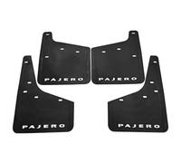 MOOWI 4 Pezzi Auto Paraspruzzi per Mitsubishi Pajero 2004-2021, Parafanghi Anteriore Posteriore Ruota Paraschizzi di Esterni Carrozzeria Protezione Accessori