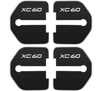 MOOWI 4 Pezzi Copertura della Serratura della portiera dell'auto per Volvo XC60, Copri Serrature per Portiere dell’Auto Auto Copertura Serratura Porta Fibbia,A