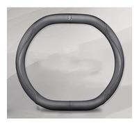 MOOWI Coprivolante Auto per Peugeot 3008 2016-2021, Copertura Volante Auto in Pelle Microfibra, Protezione Copri Volante Antiscivolo Traspirante,Grey-Grey