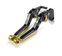 MOOWI Leva Freno Universale Doppio Disco per Keeway RKF 125 RKF125 2018 2019 2020 2021 Accessori Moto Leva Freno Frizione allungabile Pieghevole Regolabile CNC RKF125 (Color : 15)