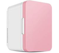 MOOWI Piccolo Frigorifero Mini frigo Piccoli frigoriferi Frigo Portatile a Doppio Uso Caldo e Freddo (Color : Pink)