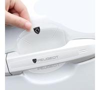MOOWI Protezione per Maniglia Portiera Auto per Peugeot 3008GT 2008 508 508L e2008, Trasparente Pellicola Maniglia Portiera Auto, Adesivo Protettiva Copertura AntiGraffio