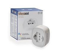 Mooxel® Presa smart WiFi italiana 16a Alexa e Google home, contatore elettrico per controllo consumi timer e temporizzatore (Wifi) (1)