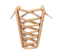 Mooybay 1 paio di lacci rotondi classici da 9 mm di larghezza, semicerchio ispessito, adatti per scarpe da basket e scarpe ovali non sportive,140 centimetri