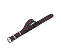Mooybay Cinturino per orologio in nylon comodo, da 18 mm a 22 mm, lunghezza 28,5 cm, adatto per abbigliamento sportivo casual, regolabile e intercambiabile,20 millimetri