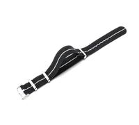 Mooybay Cinturino per orologio in nylon comodo, da 18 mm a 22 mm, lunghezza 28,5 cm, adatto per abbigliamento sportivo casual, regolabile e intercambiabile,22 millimetri