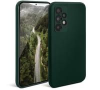 Moozy Minimalist Series, Cover in Silicone per Samsung A33 5G, Verde Notte - Custodia per Cellulare Finitura Opaca, Sottile e Morbida in TPU Case Cover