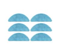 Mop cloth, compatible For Ilife V5s Plus, V5s Pro, robot vacuum cleaner accessory Parti(6 pcs)