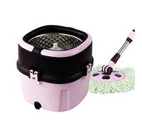 mop， Mocio - Lavaggio a mano con pressione manuale gratuita, cestello di disidratazione automatico, secchio for mocio a passaggio singolo