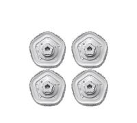 Mop Pad Con Supporto, Compatibile Con Xiaomi, Dreame, Bot W10 E W10 Pro | Il Panno For La Pulizia Può Essere Risciacquato, Asciugato E Riutilizzato For Più Sessioni Di Pulizia.(4pcs)