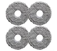 Mop Pad Microfibra Assorbente per Conga InfinitySoap(4 PACK) | Microfibra avanzata, assorbe 60% sporco in , per ideale per pavimenti duri, lavabile in lavatrice