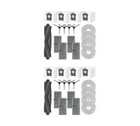 mop pads, 2 set, compatibili con Dreame Mova E30 Ultra, parti di ricambio, accessori, spazzola laterale principale, filtro HEPA, panno for mocio, sacchetti for la polvere,for cleaner accessory