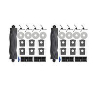 mop pads, 2 set, compatibili con l'aspirapolvere robot Dreame X40 Ultra, spazzola laterale principale, filtro HEPA, panno for mocio, sacchetti for la polvere, accessori,for cleaner accessory