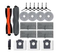 mop pads, Compatibile con Dreame X30 Ultra Robot Aspirapolvere Spazzola Laterale Principale Filtro Hepa Panno for Mocio Sacchetti for la Polvere Accessori di Ricambio,for cleaner accessory