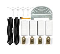 mop pads, Compatibile con Ultenic T10 Robot Aspirapolvere Ricambi di Ricambio Accessori Spazzola Laterale Principale Filtro Hepa Panno for Mocio Sacchetto for la Polvere,for cleaner accessory