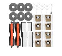 mop pads, Compatibile con Xiaomi Robot Vacuum X10 Plus,+, X20+, spazzole laterali principali, filtri HEPA, panni for mocio, sacchetti for la polvere, parti,for cleaner accessory