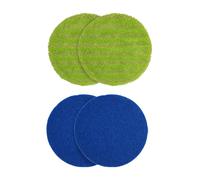 Mop Pads Lunga Durata e Lavabile per Lavapavimenti Elettrico Fili Set di 4