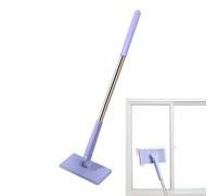 Mop per la pulizia dei pavimenti, Mop per pavimenti in legno - Lavapavimenti piccolo per pulizia | bagnato asciutto con cambio automatico del panno, da cucina Easy Mop, per pavimenti con antipolvere,