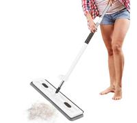 Mop per pavimenti in legno duro, mop per pavimenti in microfibra | Mop per pavimenti in legno duro con 2 tamponi per mop riutilizzabili in microfibra - Mura