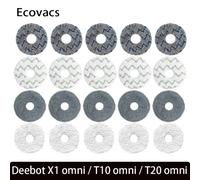 Mop Rag Parti Per Ecovacs Deebot T20 OMNI/ X1 OMNI T10 TURBO Aspirapolvere Lavabile Mop Stracci Mop Panno Accessori di Ricambio