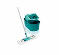 Mop with Bucket Leifheit 55092 Azzurro Grigio Microfibra