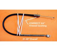 Mopar Accelerator CABLE66-70 B-Body 440 340 383 Cavo Rick-O per Charger