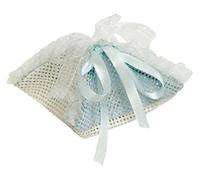 Mopec A722,03-Set Sacca Bicolore con volantitos Blu e Bianco, Confezione da 12 Pezzi