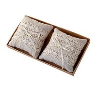 Mopec AA606 - Vassoio in carta Kraft, con 2 cuscinetti, puntine, colore: avorio, tessuto, 21,5 x 11 cm