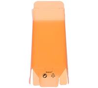 Mopec E809,09-Scatola a Forma di Base della Piramide Alta, Colore: Trasparente, Confezione da 25 Pezzi