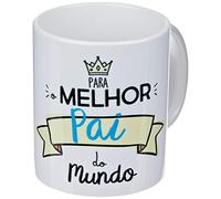Mopec G300.3.7 Tazza in Ceramica per o melhor pai do Mondo, Porcellana