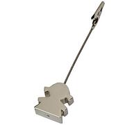 Mopec M495.2 - Molletta portafoto per Bambina, 13,5 x 3 cm, in Metallo, Multicolore