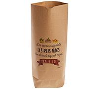 Mopec NE838.2 Borsa Kraft S.S.M.M. ELS Reis Mags, 18 x 32 x 7 cm, Confezione da 25, Carta, Multicolore,