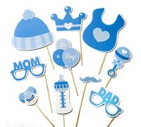Mopec Photoprops Blu, Set di 10 Pezzi