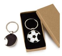 Mopec Portachiavi Apribottiglie Pallone da Calcio, Metallo, Taglia Unica