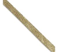 Mopec S400.13.11 Rotolo da 50 Metri di Nastro lamé, Dorato, 13 mm di Larghezza