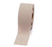 Mopec S69.60.19 Nastro a righe Vichy marrone Larghezza 60mm Rotolo di 50metri