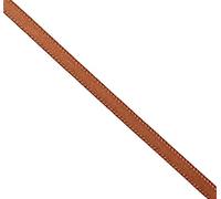 Mopec S90.03.19 Nastro Seta orlato,Marrone, 3 mm x 100 metri, tessile