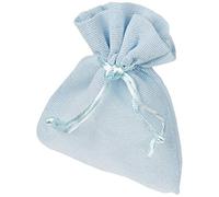 Mopec Sacchetto, Tessile, Blu, 10 x 12.5 cm, 24 unità