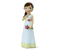 Mopec - Statuetta di torta per Prima Comunione, 16,5 cm, colore: Bianco