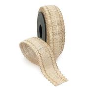 Mopec SW50.50.23 Nastro avorio con filo dorato 50 mmx20 metri