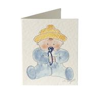 Mopec X22,3 librito-Scheda di Un Bambino Vestito da Colore: Blu, Confezione da 100 Pezzi