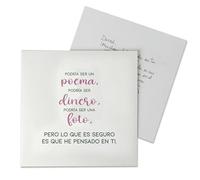 Mopec X39.1 Confezione di 25 Buoni Regalo colore verde e rosa messaggio Ho pensato...