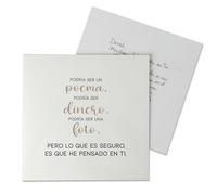 Mopec X40.1 Confezione da 25 Buoni Regalo marrone e nero messaggio Ho pensato...