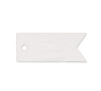 Mopec X4711 Confezione da 77 biglietti a forma di bandiera, 4 x 1,7 cm.